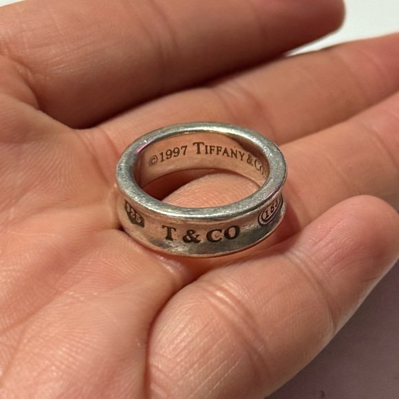 Tiffany Silver Band with Engraving